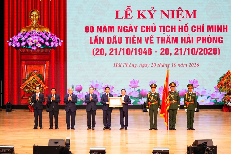 Kỷ niệm 80 năm Ngày Chủ tịch Hồ Chí Minh lần đầu về thăm Hải Phòng (1946 – 2026): 80 năm hành trình làm theo lời Bác