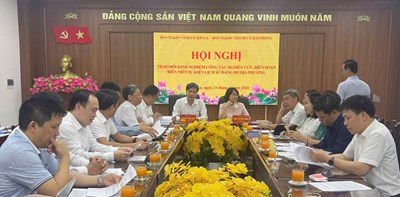 Hải Phòng và Sơn La phối hợp nghiên cứu, sưu tầm tư liệu biên soạn Biên niên sự kiện lịch sử Đảng bộ địa phương