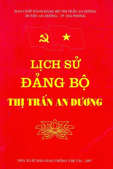 LỊCH SỬ ĐẢNG BỘ THỊ TRẤN AN DƯƠNG
