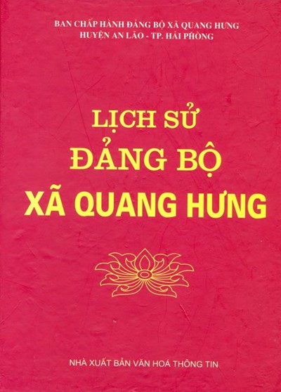 LỊCH SỬ ĐẢNG BỘ XÃ QUANG HƯNG