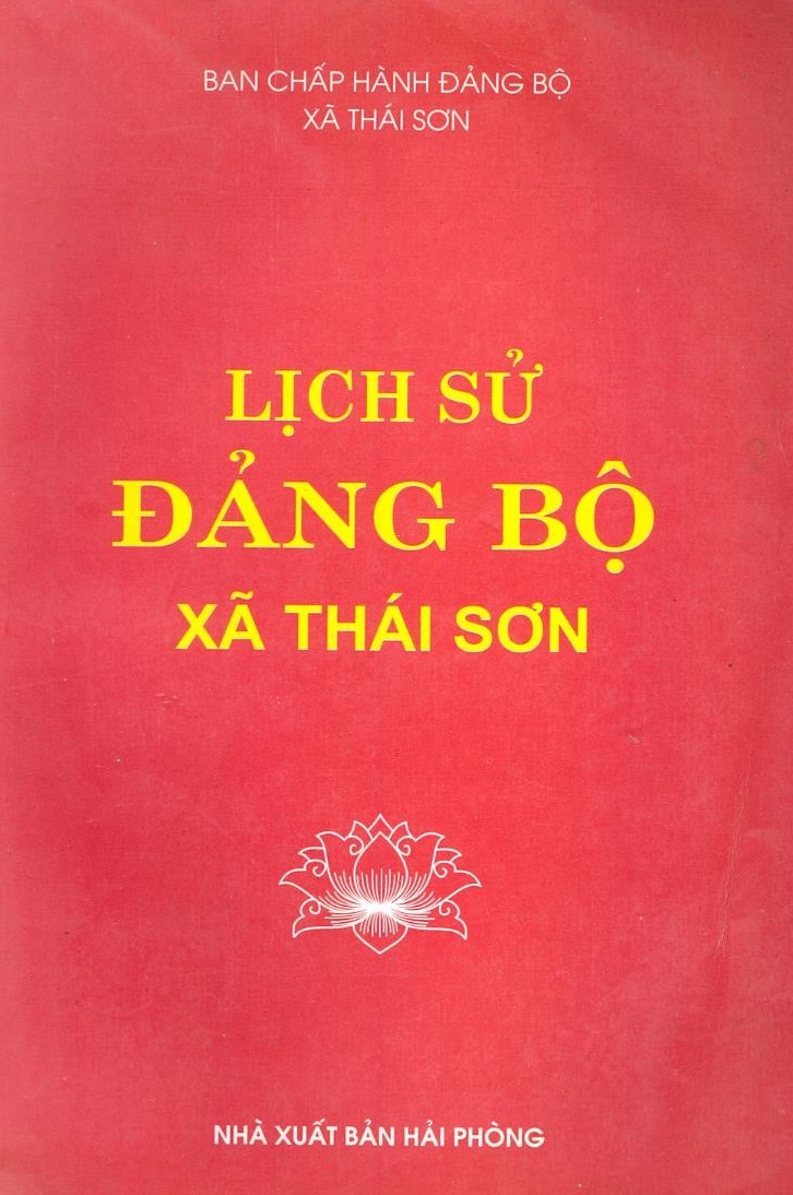 LỊCH SỬ ĐẢNG BỘ XÃ THÁI SƠN (BẢN GỐC)