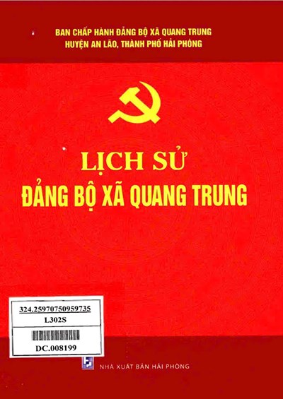 LỊCH SỬ ĐẢNG BỘ XÃ QUANG TRUNG (BẢN GỐC 2023)